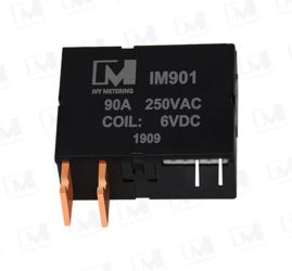 IM901 IEC61851-1 90A 230VAC Dual Coil 12VDC SPDT Bistable Power Latch Relay for 63A EV Charger IM901 IEC61851-1 90A 230VAC Dual Coil 12VDC SPDT Bistable Power Latch Relay for 63A EV Charger