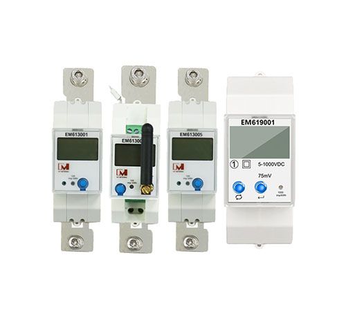 5-1000V DC Meter 50 kW RS485 Modbus Bidirectional Shunt Connect