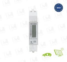 EM118090 CE/MID Approved 40A 230VAC Single Phase Bidirectional Energy Meter Modbus for EV Charger