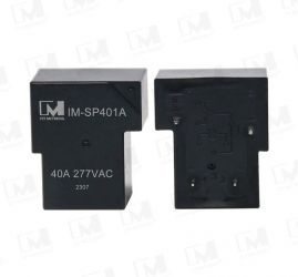 IM-SP401A 32A 40A 277VAC 12V Single Pole Non Latching SPST-NO Miniature Power Relay for Solar Application