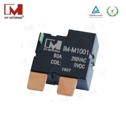 IM-M1001 Anti-magnetic 500mT 80A 250VAC 9VDC Volt Single Pole Miniature Motor Latching Solar Relay  IM-M1001 Anti-magnetic 500mT 80A 250VAC 9VDC Volt Single Pole Miniature Motor Latching Solar Relay