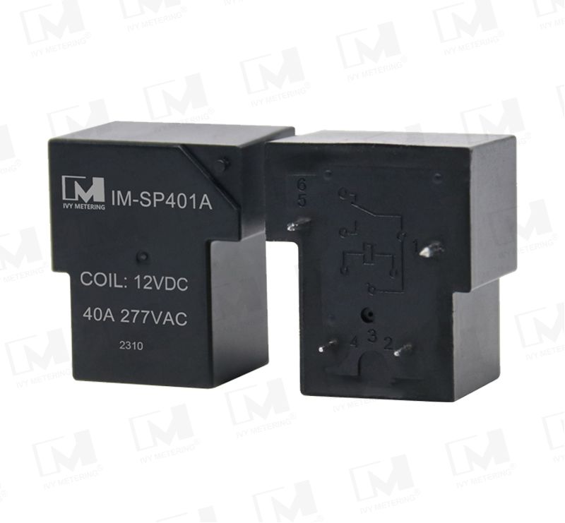 IM-SP401A 32A 35A 250V 12VDC Coil SPST-NO Single Pole Non Latching PCB Relay for Mode 3 Charging