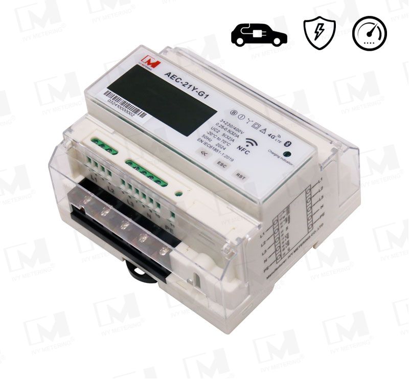 EVSE Controller 32A AC Charger 4G Smart Module EV Charge Control Unit