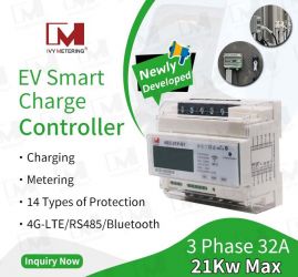 EV Charging Controller RS485 with Integrated Meter/RCD/Relay for Mode 3 Charger EV Charging Controller RS485 with Integrated Meter/RCD/Relay for Mode 3 Charger