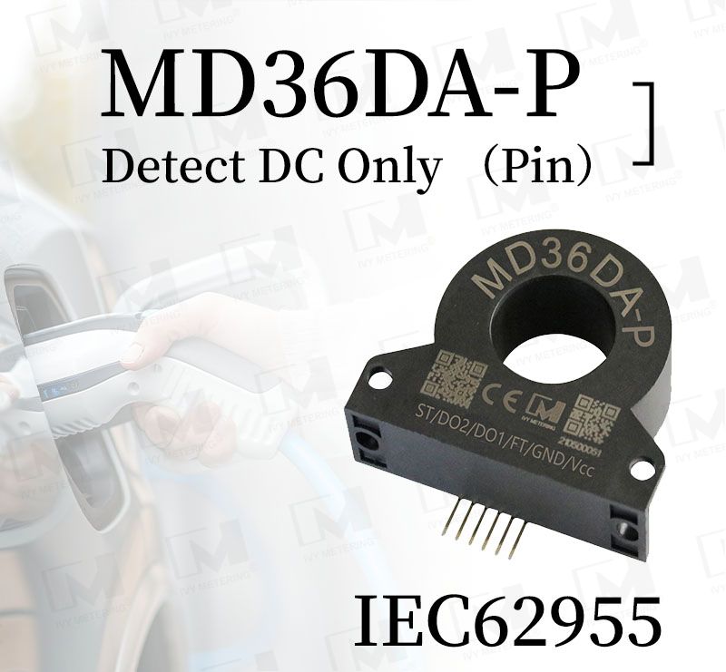MD36DA-P EV Charger RDC-DD 6mA DC Leakage Protection Residual Direct Current Detection Device