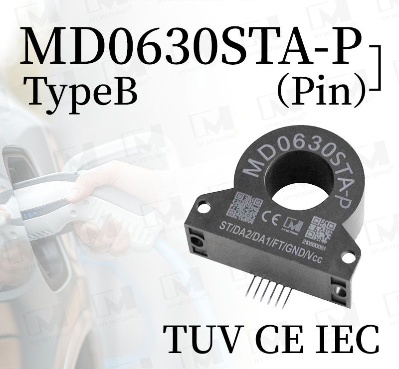 MD0630STA-P Integration Type B RCD 30mA AC 6mA DC Differential Protection RCM Module for EV Charger