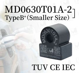 MD0630T01A-2 TUV/CE Portable 30mA AC 6mA DC Sensor Residual Current Protection Type B RCD for EV Charger MD0630T01A-2 TUV/CE Portable 30mA AC 6mA DC Sensor Residual Current Protection Type B RCD for EV Charger