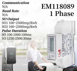 EM118089 MID Energy Counter EV Meter for Charging Pile Energy Management System Solution