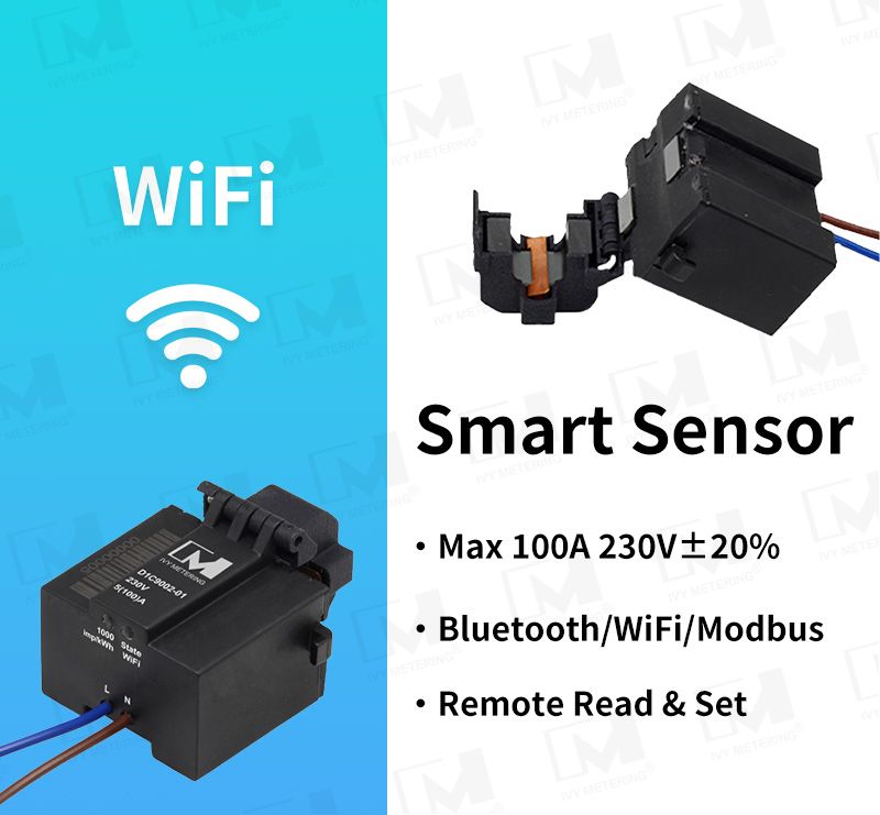 100A Wireless CT Split Core Current Monitor Sensor for EV Charger 100A Wireless CT Split Core Current Monitor Sensor for EV Charger