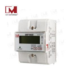 EM719028 Three-Phase 4-Wire CT DIN Rail Energy Meter RS485 Modbus Multi-tariff