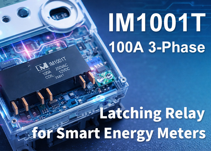 IM1001T 100A 3-Phase Latching Relay for Smart Energy Meters