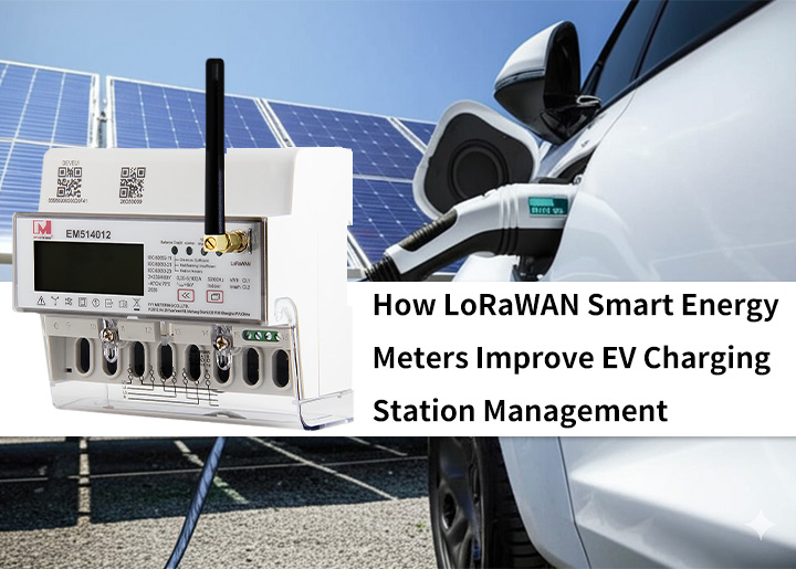 How LoRaWAN Smart Energy Meters Improve EV Charging Station Management