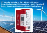 IVY Metering Launches EM619025–27 Series Smart DC Energy Meters for EV Charging and Renewable Energy Systems