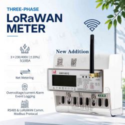 EM514012 LoRaWAN Three Phase Smart Energy Meter with Remote Control