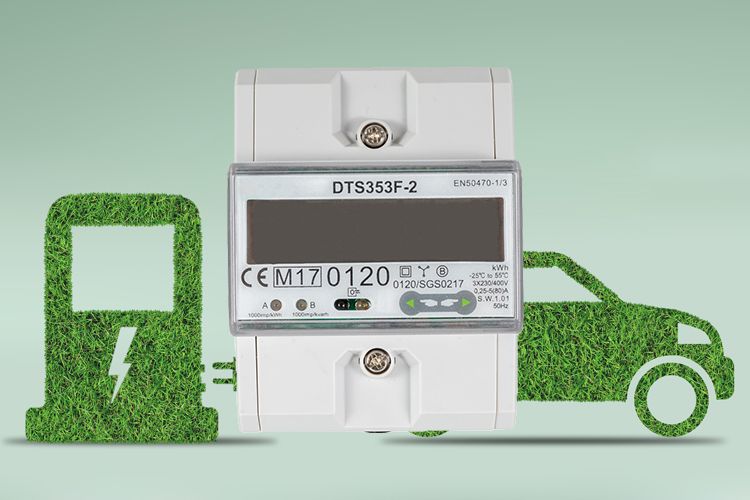 EM519033-04 EV Meter for Charging Pile Energy Management System Solution
