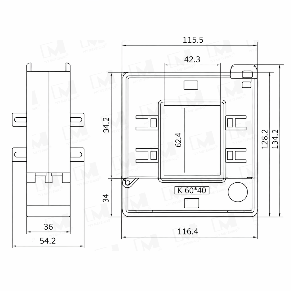 OC 0.66 II Type High Current Split-Core Power Transformer OC 0.66 II Type High Current Split-Core Power Transformer